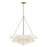 Savoy House Coppell 3 Lt Pendant, Sheer White, Warm Brass - 7-9153-3-322