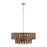 Savoy House Silencio 7 Light Pendant, Riviera Brass - 7-9284-7-220