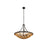 Savoy House Ventura 6-Light Pendant, Matte Black/Gold