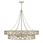 Savoy House Cologne 12 Lt Pendant, Opulent Gold - 7-9381-12-338
