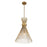 Savoy House Longfellow 1-Light Pendant, Burnished Brass