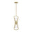 Savoy House Bennington 2-Light Pendant, Warm Brass