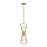 Savoy House Bennington 2-Light Pendant, Warm Brass