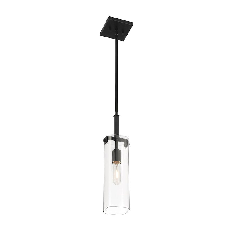 Savoy House Winfield 1-Light Mini-Pendant, Matte Black