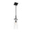 Savoy House Winfield 1-Light Mini-Pendant, Matte Black