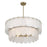 Savoy House Essentials Ashton 10 Lt Pendant, Noble Brass