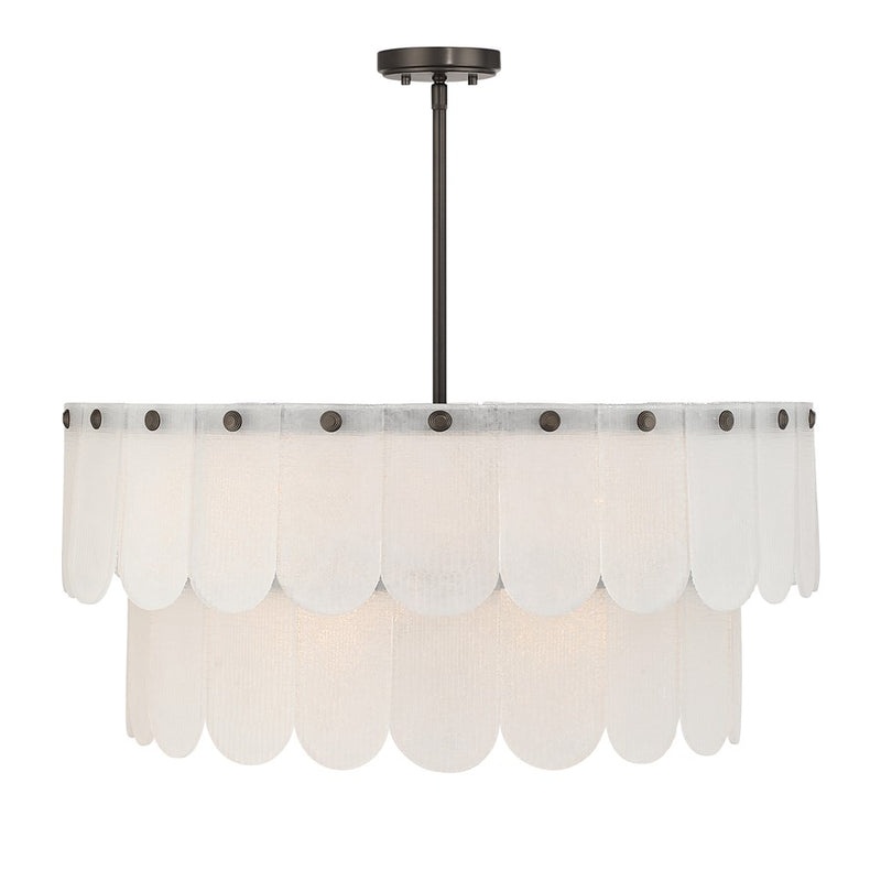 Savoy House Essentials Ashton 10 Lt Pendant, Mediterranean Bronze