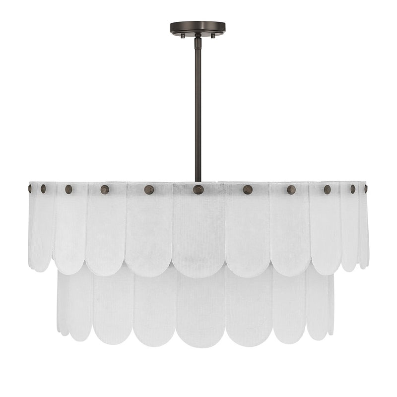 Savoy House Essentials Ashton 10 Lt Pendant, Mediterranean Bronze