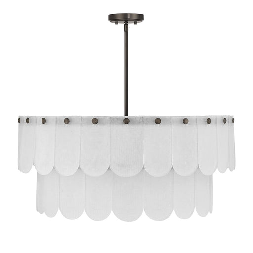 Savoy House Essentials Ashton 10 Lt Pendant, Mediterranean Bronze