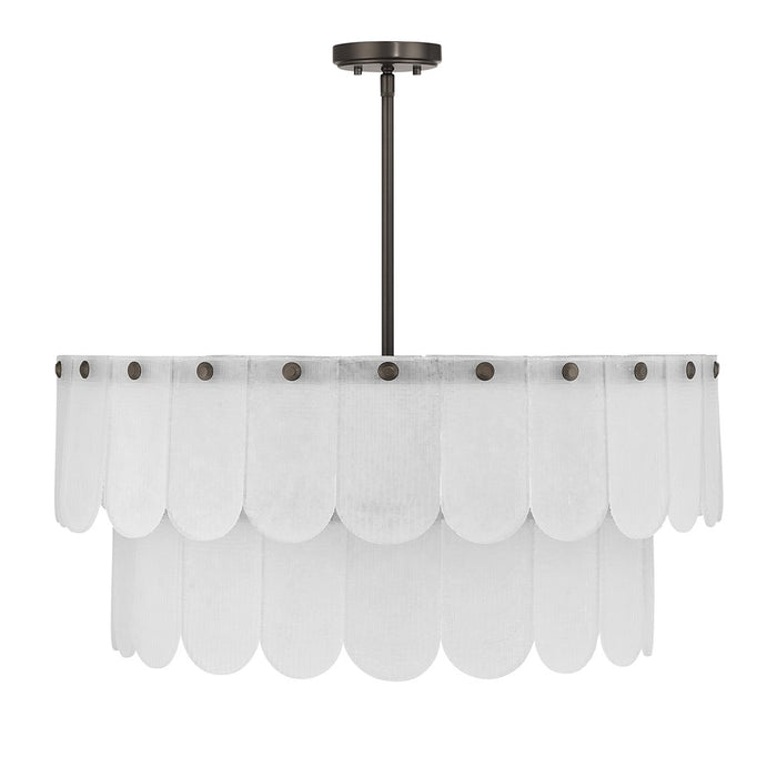 Savoy House Essentials Ashton 10 Lt Pendant, Mediterranean Bronze