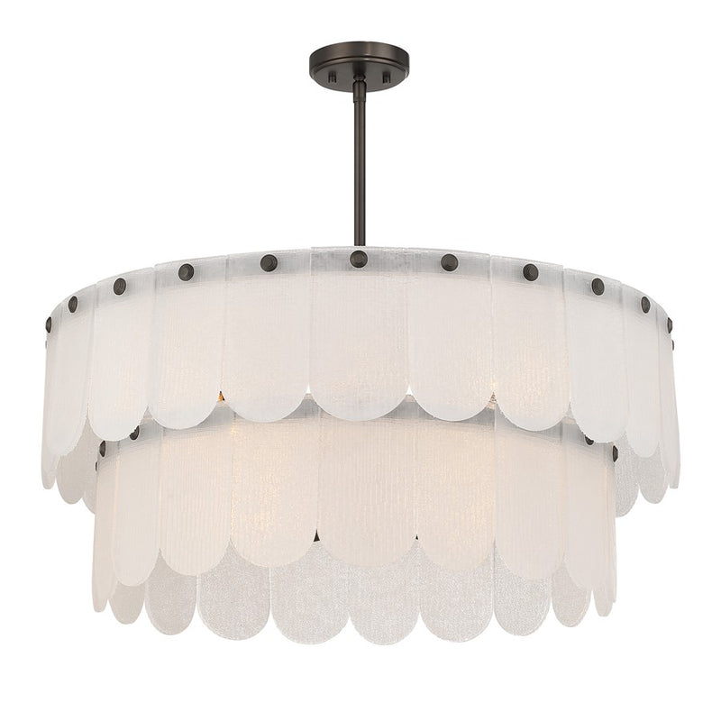 Savoy House Essentials Ashton 10 Lt Pendant, Mediterranean Bronze