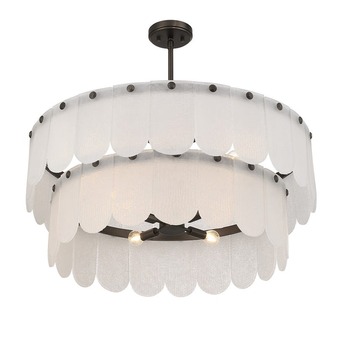 Savoy House Essentials Ashton 10 Lt Pendant, Mediterranean Bronze