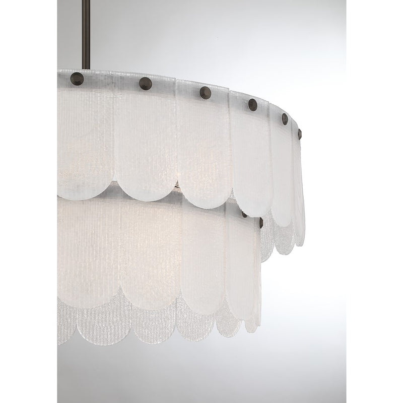 Savoy House Essentials Ashton 10 Lt Pendant, Mediterranean Bronze