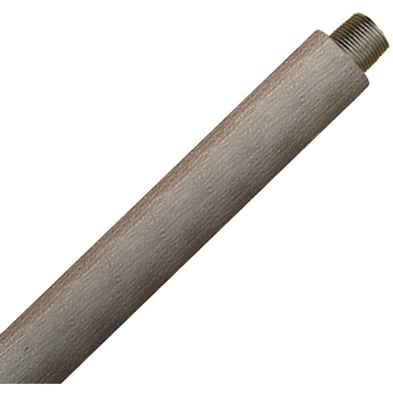 Savoy House 12" Extension Rod, Aged Driftwood