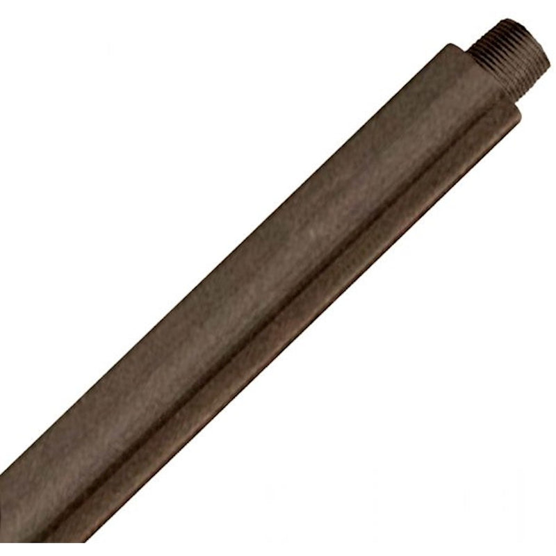 Savoy House 12" Extension Rod, Black Cashmere