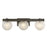 Savoy House Darien 3 Light Bath, Mediterranean Bronze/Ice - 8-1017-3-15