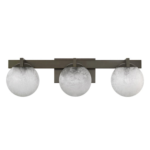 Savoy House Darien 3 Light Bath, Mediterranean Bronze/Ice
