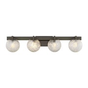 Savoy House Darien 4 Light Bath, Mediterranean Bronze/Ice - 8-1017-4-15