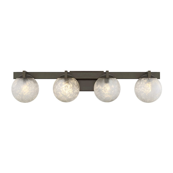 Savoy House Darien 4 Light Bath, Mediterranean Bronze/Ice - 8-1017-4-15