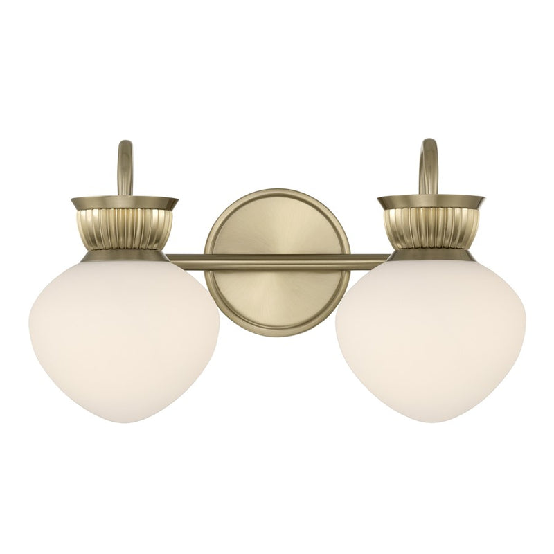 Savoy House Melbourne 2 Lt Bath Sconce, Noble Brass