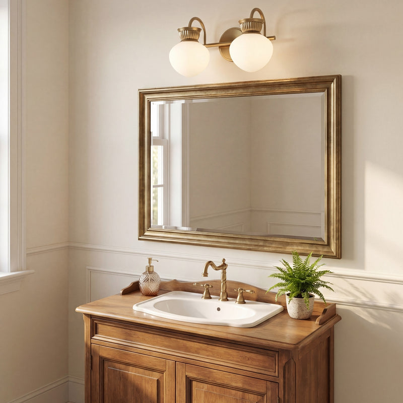 Savoy House Melbourne 2 Lt Bath Sconce, Noble Brass