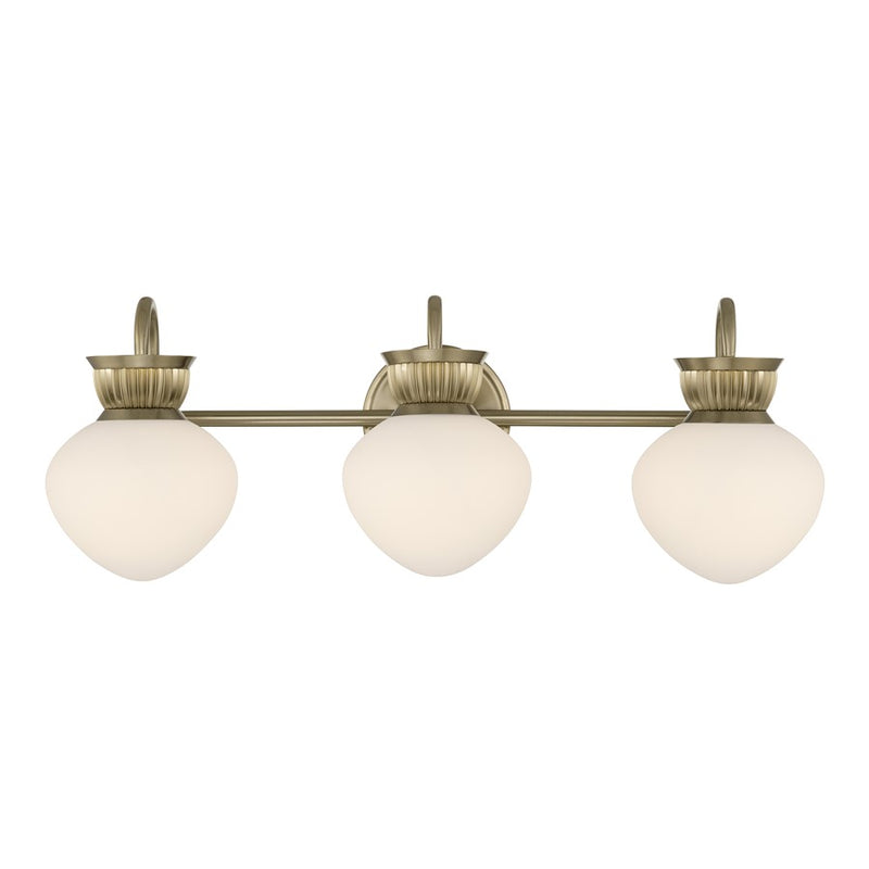 Savoy House Melbourne 3 Lt Bath Sconce, Noble Brass