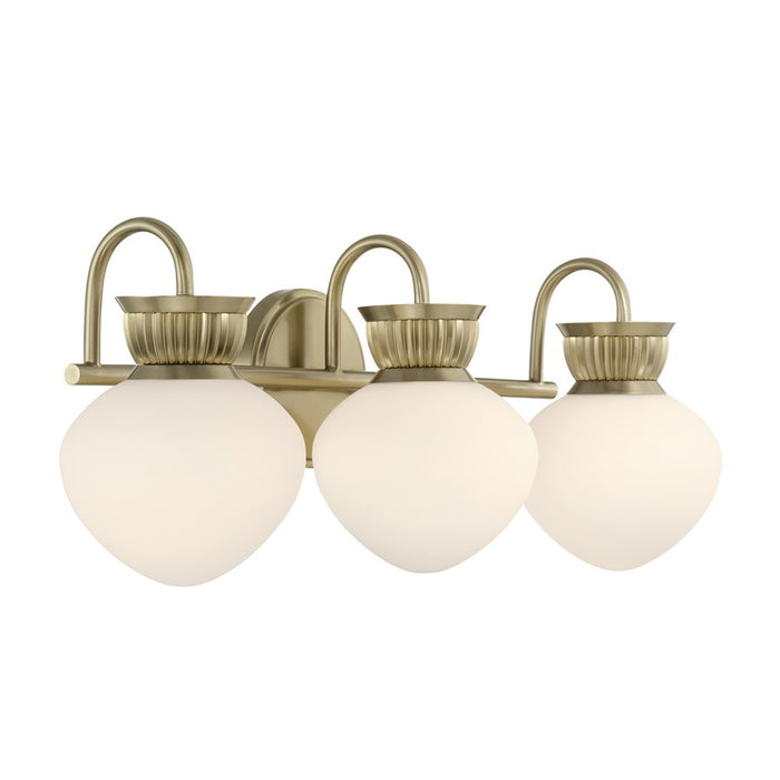 Savoy House Melbourne 3 Lt Bath Sconce, Noble Brass