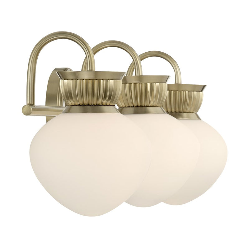 Savoy House Melbourne 3 Lt Bath Sconce, Noble Brass