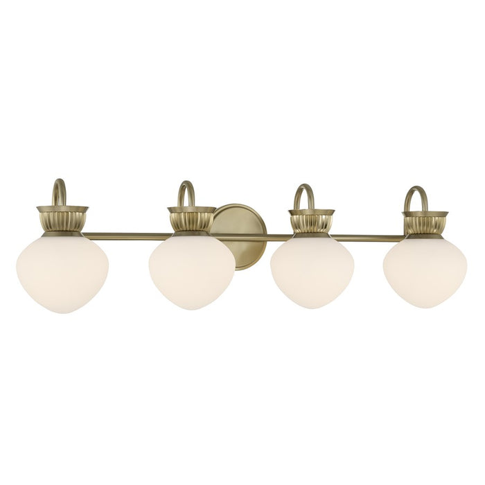 Savoy House Melbourne 4 Lt Bath Sconce, Noble Brass