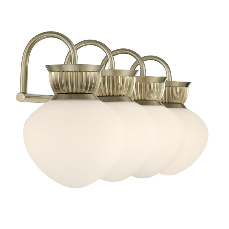 Savoy House Melbourne 4 Lt Bath Sconce, Noble Brass