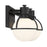 Savoy House Pierce 2 Light Bath, Matte Black/Opal