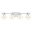 Savoy House Pierce 4 Light Bath, Chrome/Opal - 8-1060-4-11