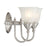 Savoy House Brunswick 2-Light Bathroom Vanity Light, Satin Nickel