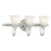 Savoy House Brunswick 3-Light Bathroom Vanity Light, Chrome