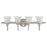 Savoy House Brunswick 4-Light Bathroom Vanity Light, Satin Nickel