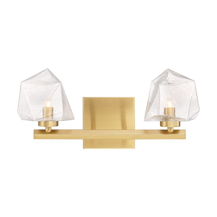 Savoy House Castello 2 Lt Bath Sconce, Warm Brass - 8-1239-2-322