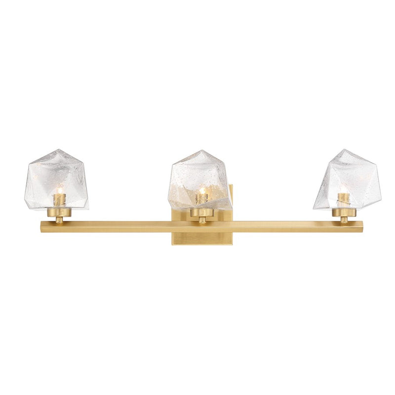 Savoy House Castello 3 Lt Bath Sconce, Warm Brass