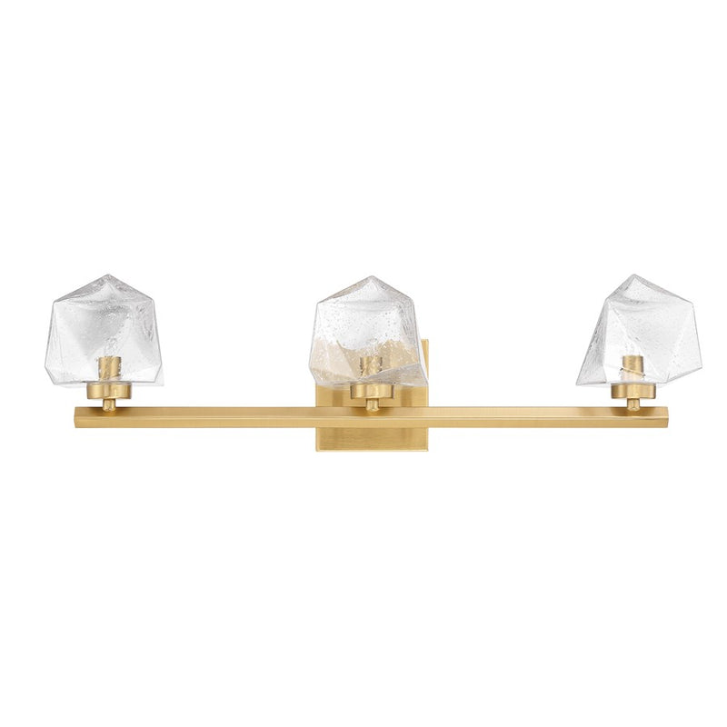 Savoy House Castello 3 Lt Bath Sconce, Warm Brass