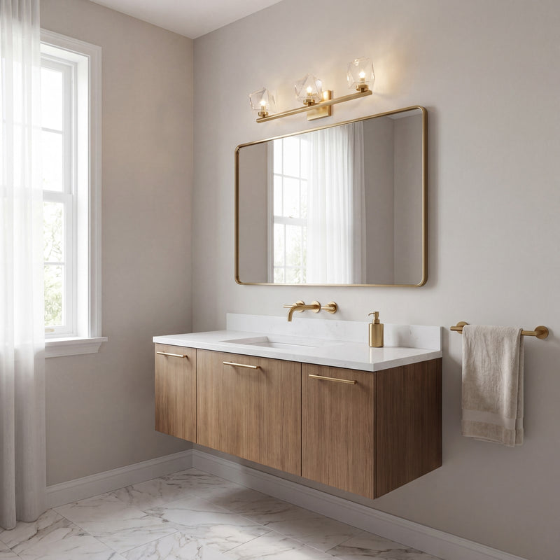Savoy House Castello 3 Lt Bath Sconce, Warm Brass