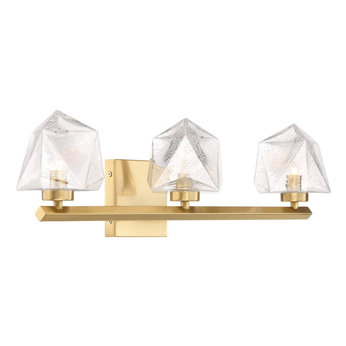 Savoy House Castello 3 Lt Bath Sconce, Warm Brass