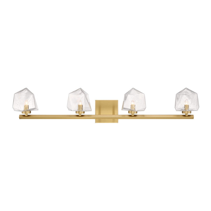 Savoy House Castello 4 Lt Bath Sconce, Warm Brass - 8-1239-4-322