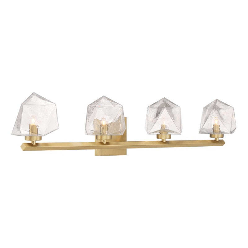 Savoy House Castello 4 Lt Bath Sconce, Warm Brass