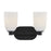 Savoy House Essentials Baldwin 2 Lt Bath Sconce, Matte Black - 8-1245-2-BK
