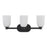Savoy House Essentials Baldwin 3 Lt Bath Sconce, Matte Black