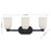 Savoy House Essentials Baldwin 3 Lt Bath Sconce, Matte Black