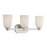 Savoy House Essentials Baldwin 3 Lt Bath Sconce, Satin Nickel