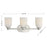 Savoy House Essentials Baldwin 3 Lt Bath Sconce, Satin Nickel
