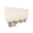 Savoy House Essentials Baldwin 4 Lt Bath Sconce, Noble Brass