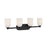 Savoy House Essentials Baldwin 4 Lt Bath Sconce, Matte Black