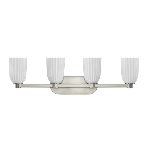 Savoy House Essentials Baldwin 4 Lt Bath Sconce, Satin Nickel